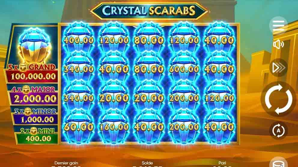 Crystal Scarabs